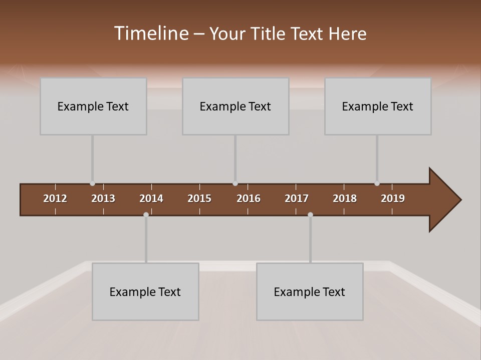 Illustration Empty Modern PowerPoint Template