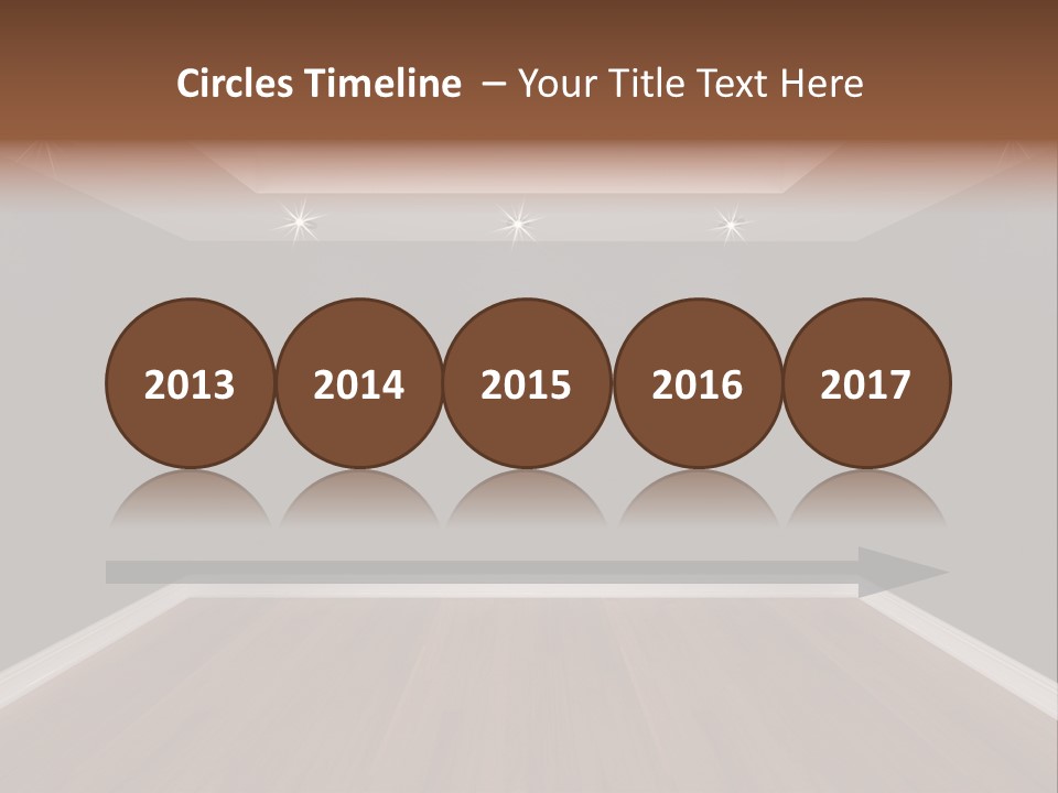 Illustration Empty Modern PowerPoint Template