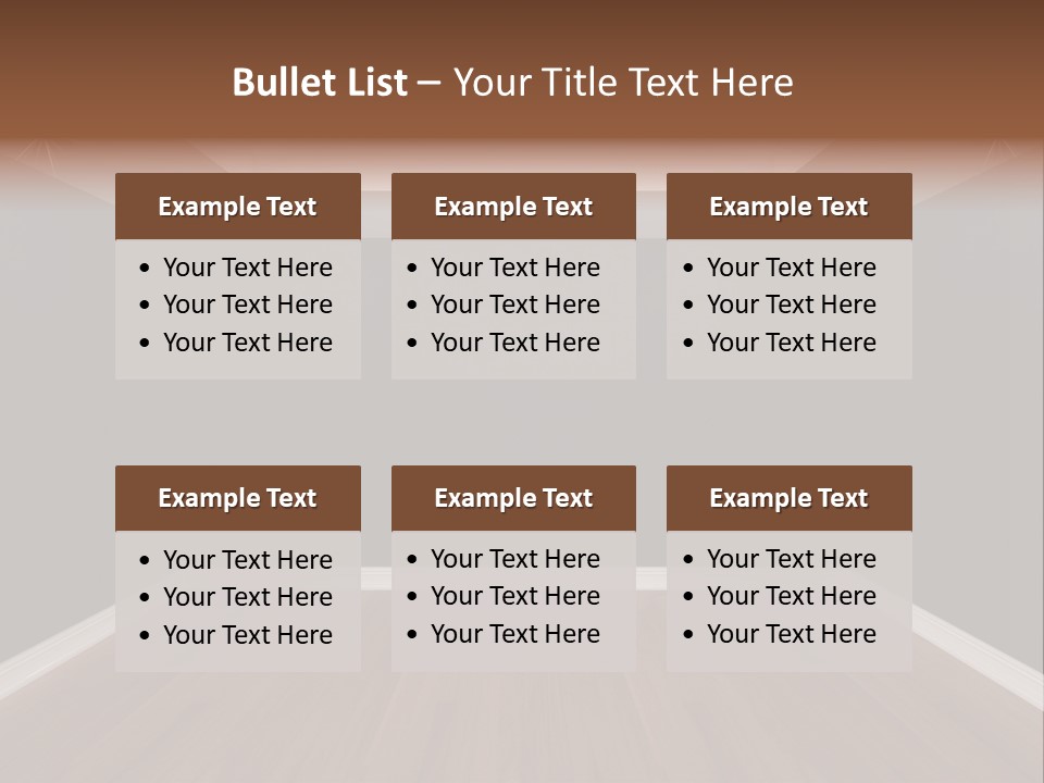 Illustration Empty Modern PowerPoint Template