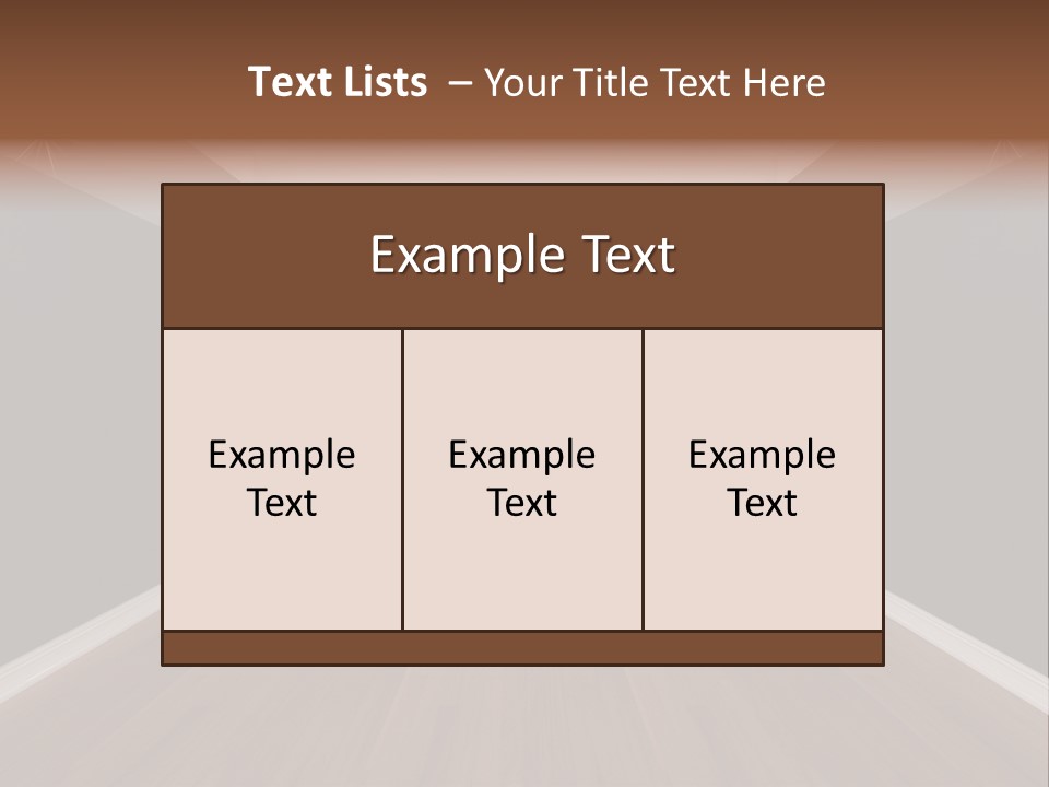 Illustration Empty Modern PowerPoint Template