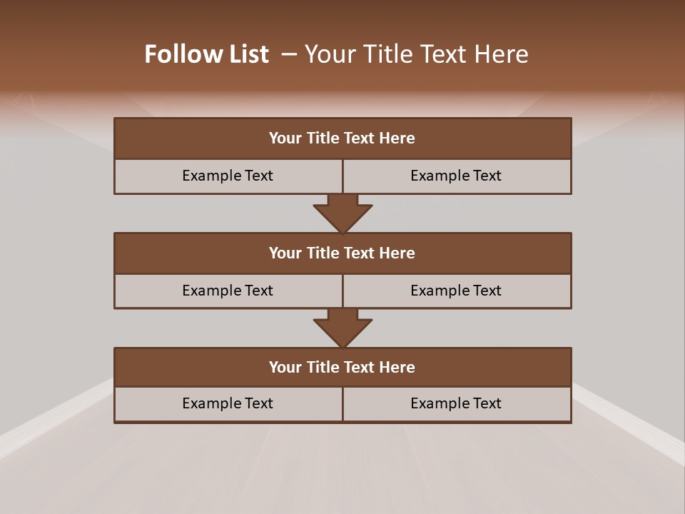 Illustration Empty Modern PowerPoint Template