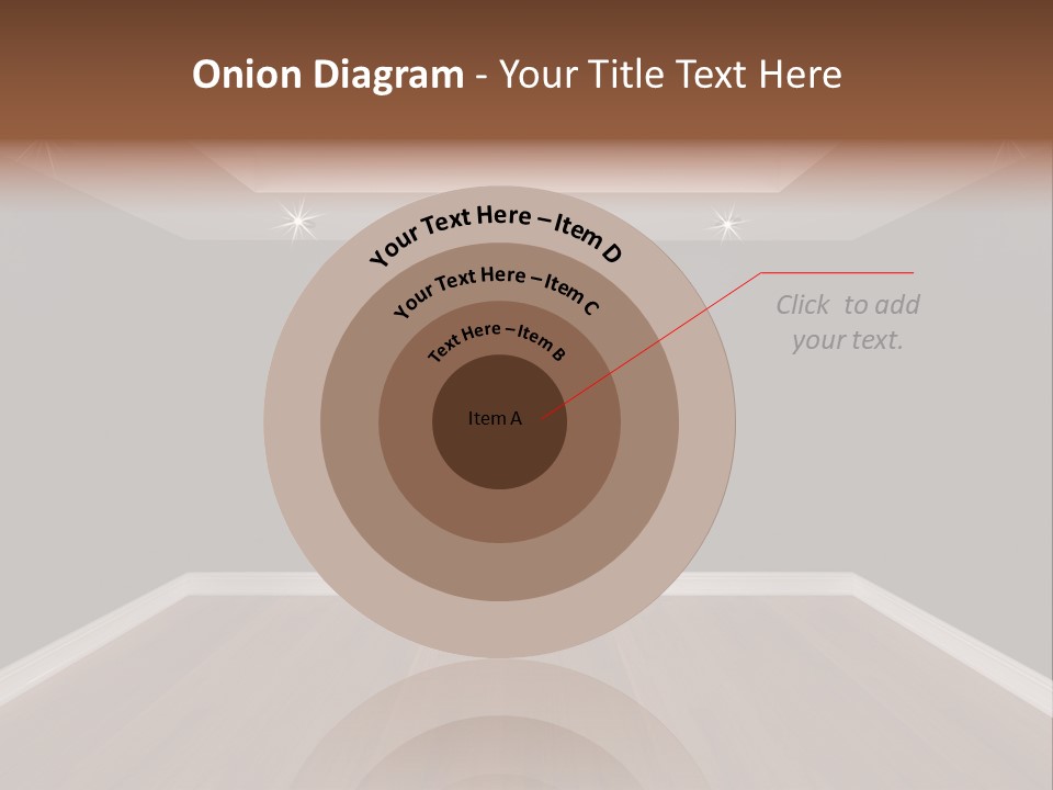 Illustration Empty Modern PowerPoint Template