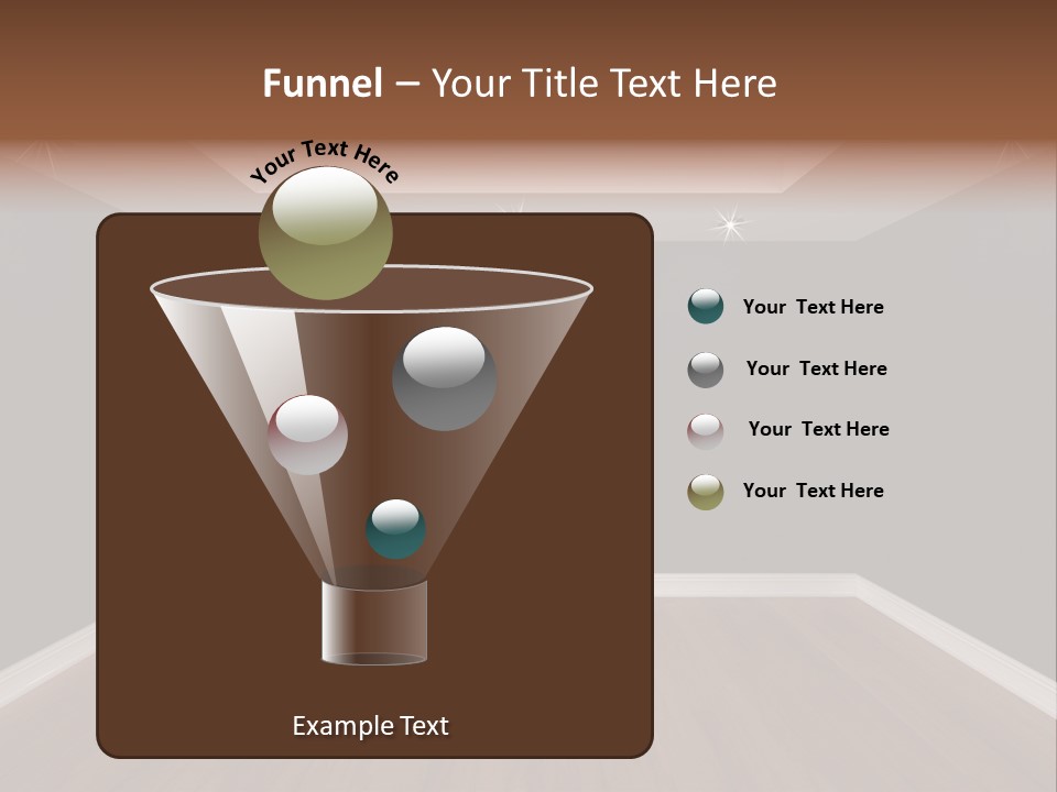 Illustration Empty Modern PowerPoint Template