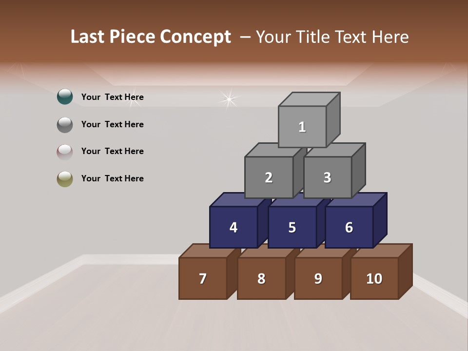 Illustration Empty Modern PowerPoint Template