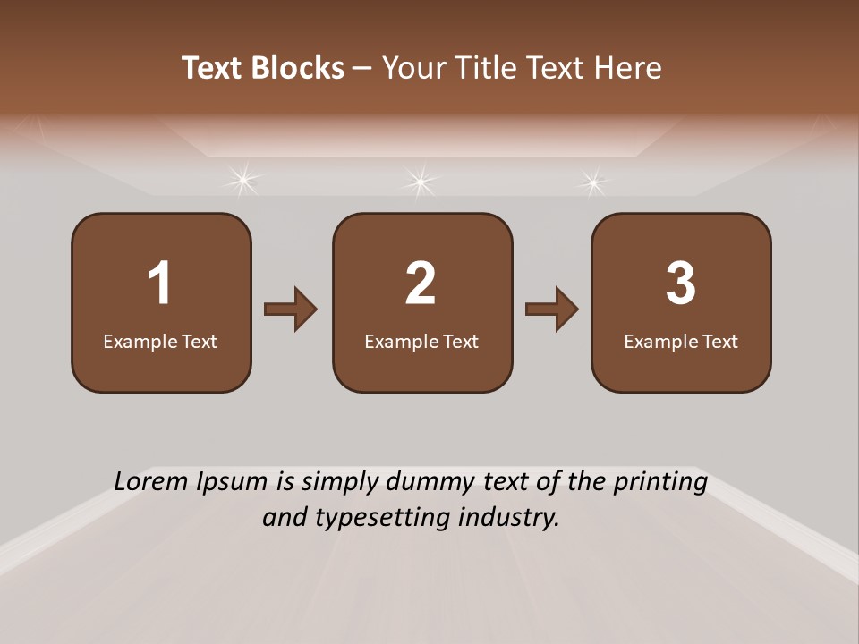 Illustration Empty Modern PowerPoint Template