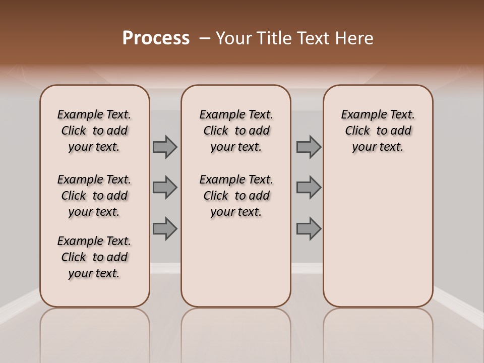Illustration Empty Modern PowerPoint Template