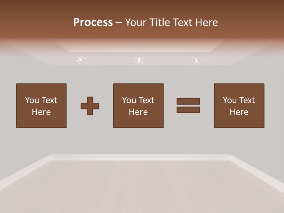 Illustration Empty Modern PowerPoint Template