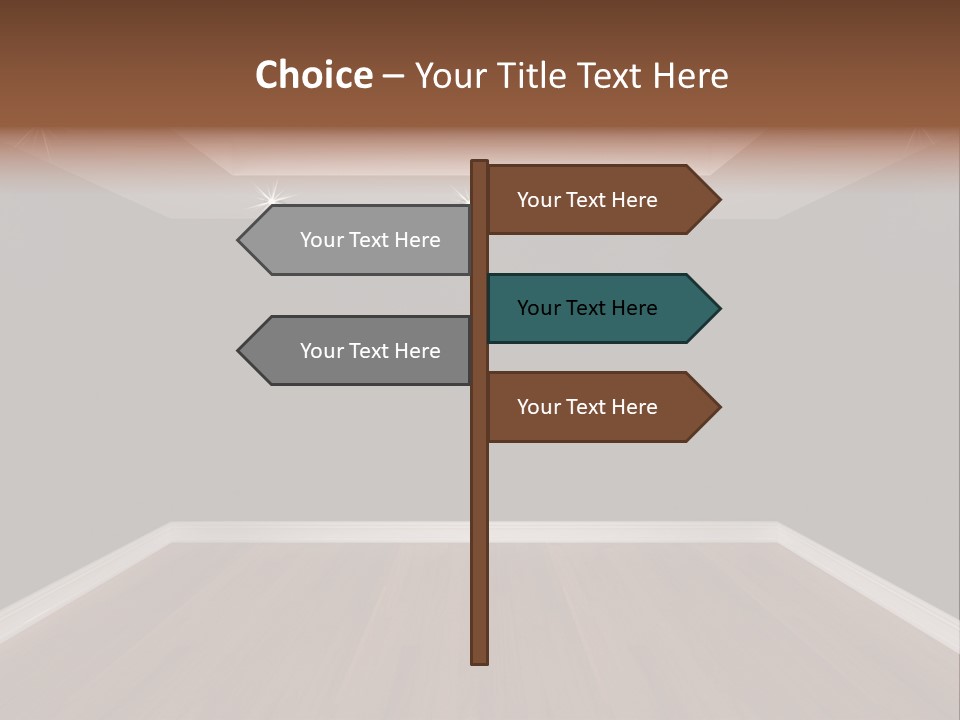Illustration Empty Modern PowerPoint Template