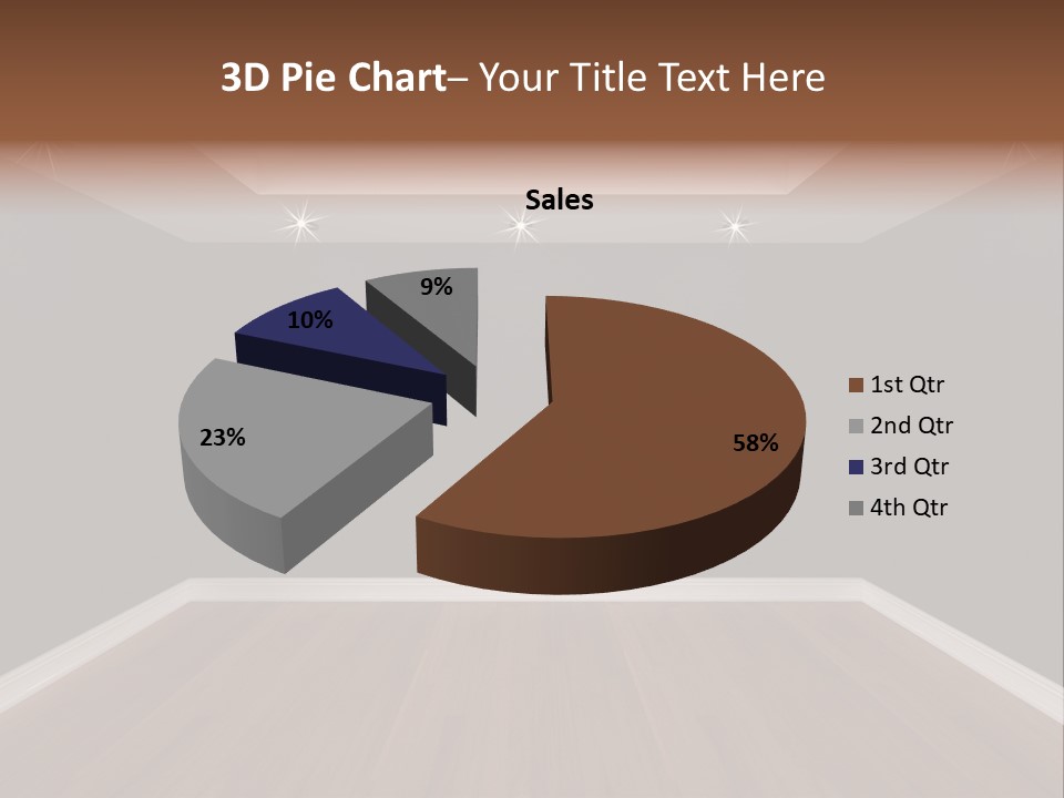 Illustration Empty Modern PowerPoint Template