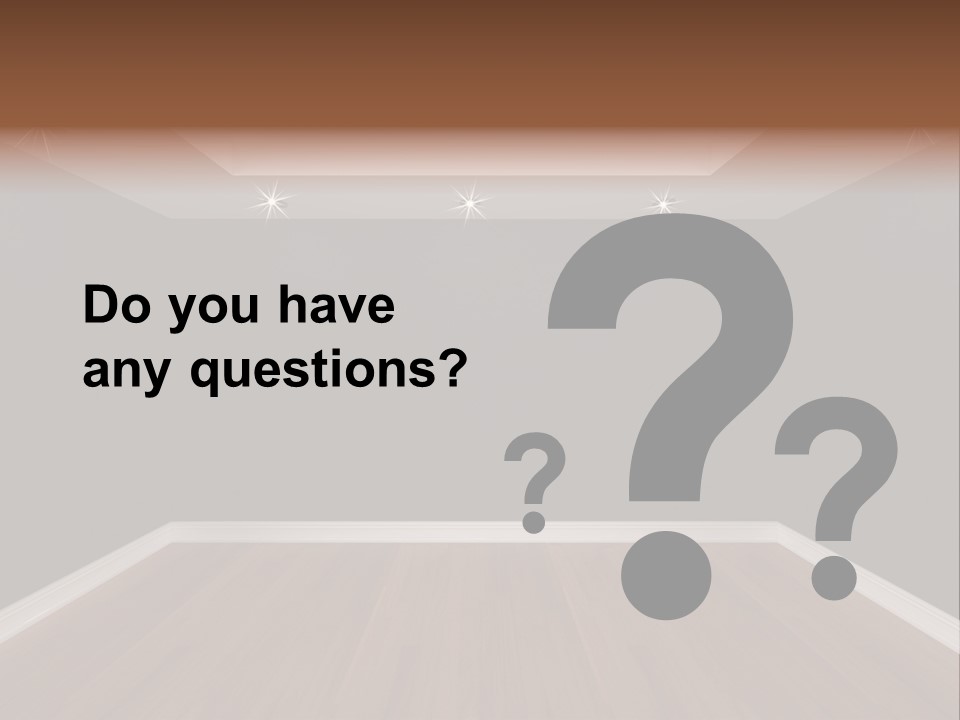 Illustration Empty Modern PowerPoint Template