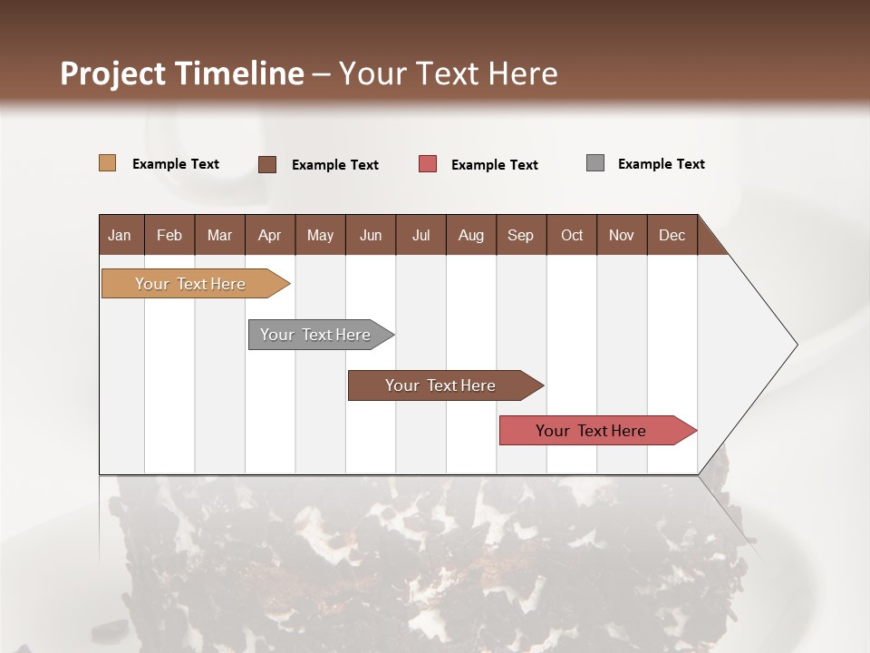 Birthday Food Cup PowerPoint Template