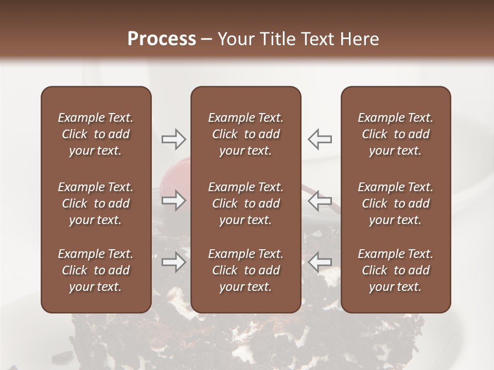Birthday Food Cup PowerPoint Template