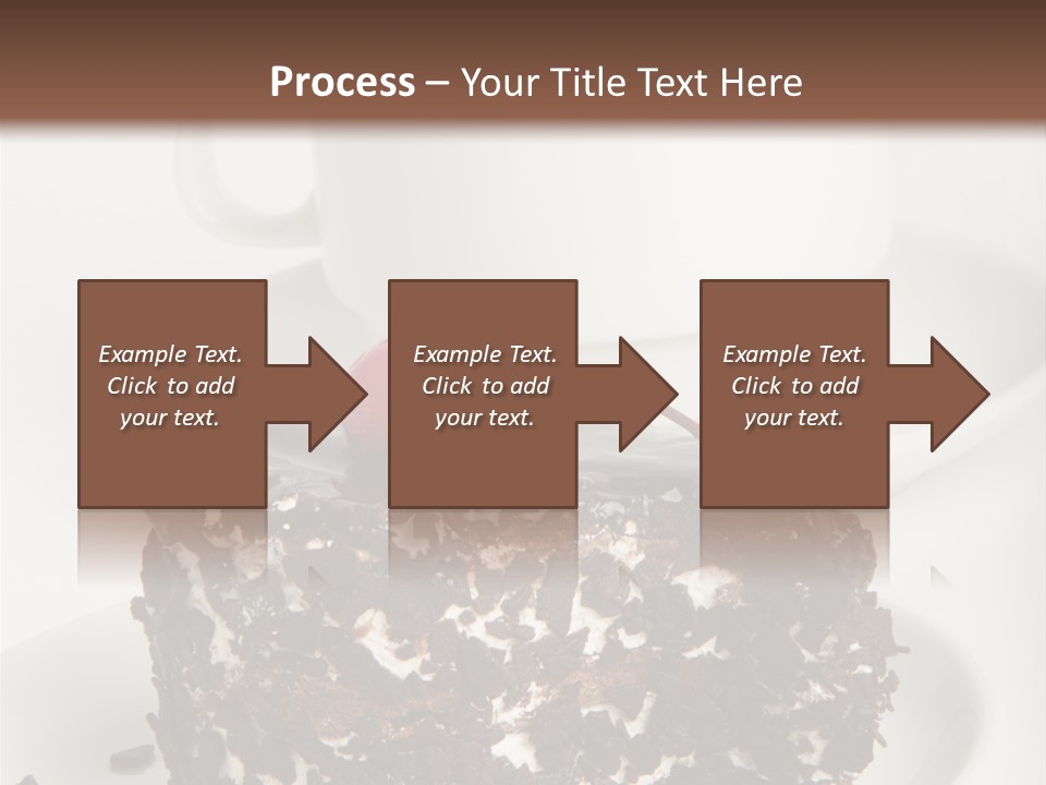 Birthday Food Cup PowerPoint Template