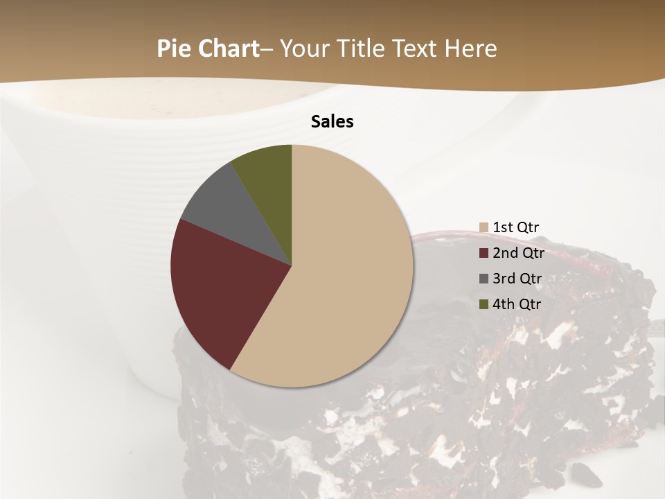 Baked Fruit Gourmet PowerPoint Template