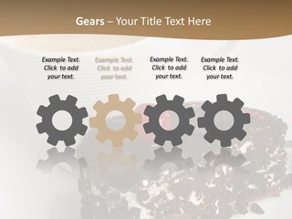 Baked Fruit Gourmet PowerPoint Template