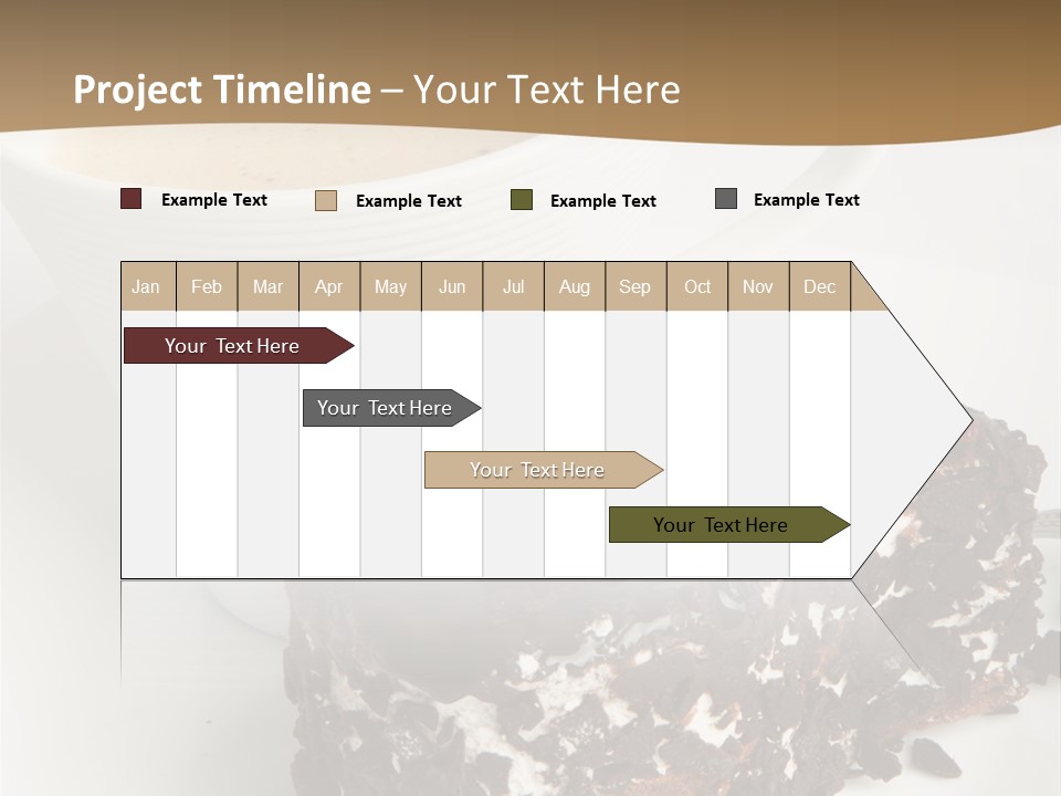 Baked Fruit Gourmet PowerPoint Template
