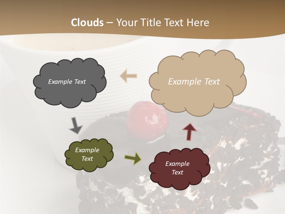 Baked Fruit Gourmet PowerPoint Template
