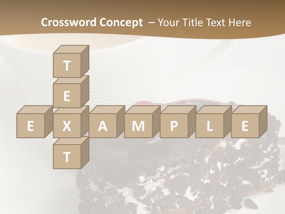 Baked Fruit Gourmet PowerPoint Template