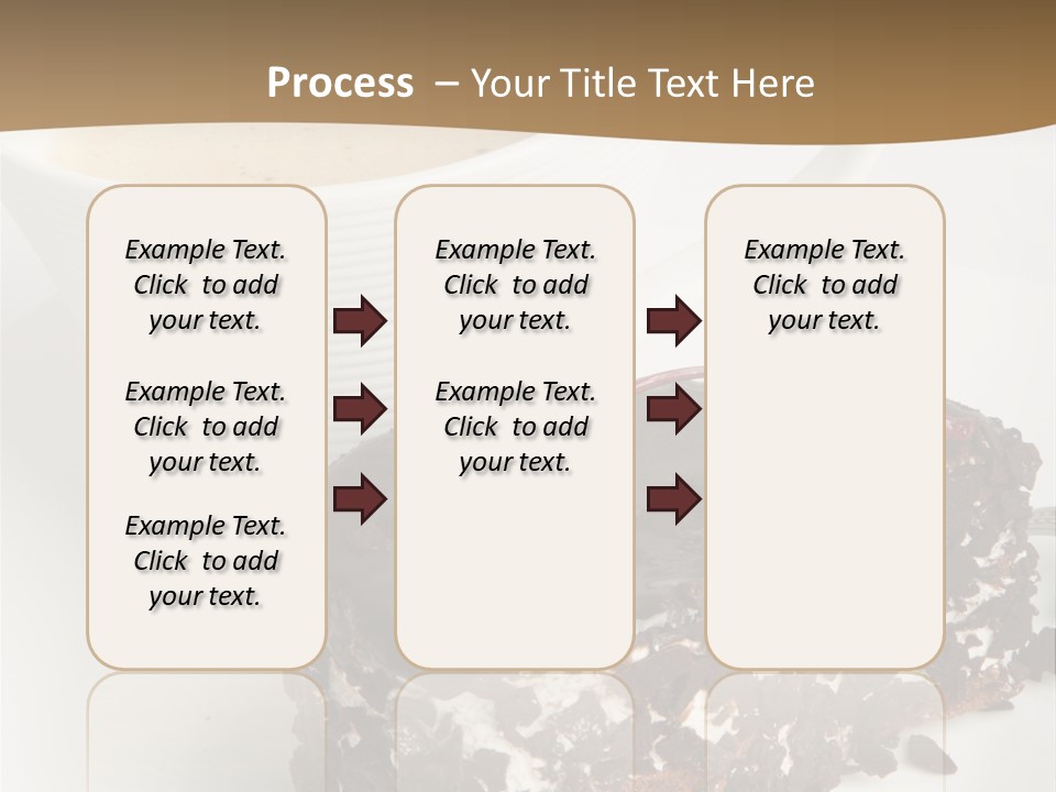 Baked Fruit Gourmet PowerPoint Template