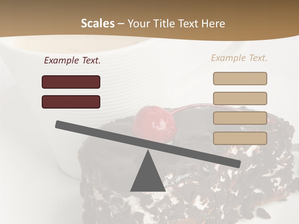 Baked Fruit Gourmet PowerPoint Template