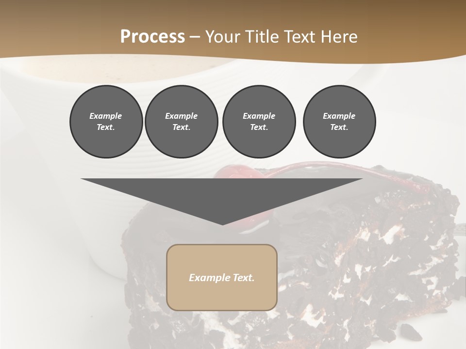 Baked Fruit Gourmet PowerPoint Template