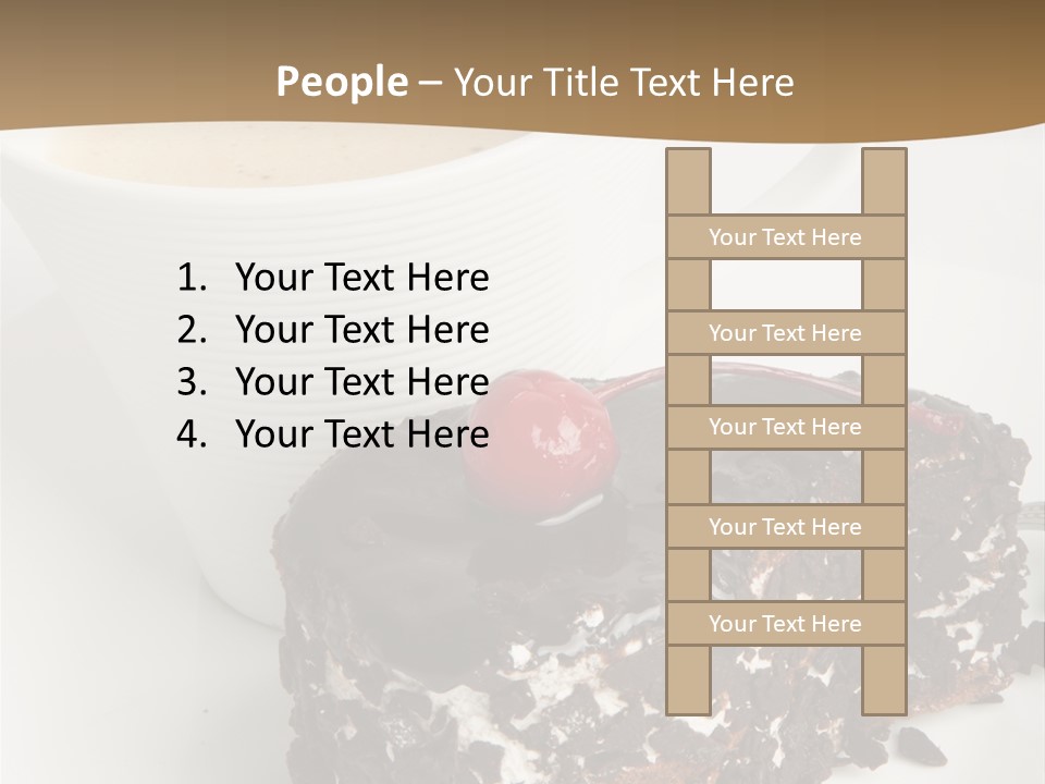 Baked Fruit Gourmet PowerPoint Template