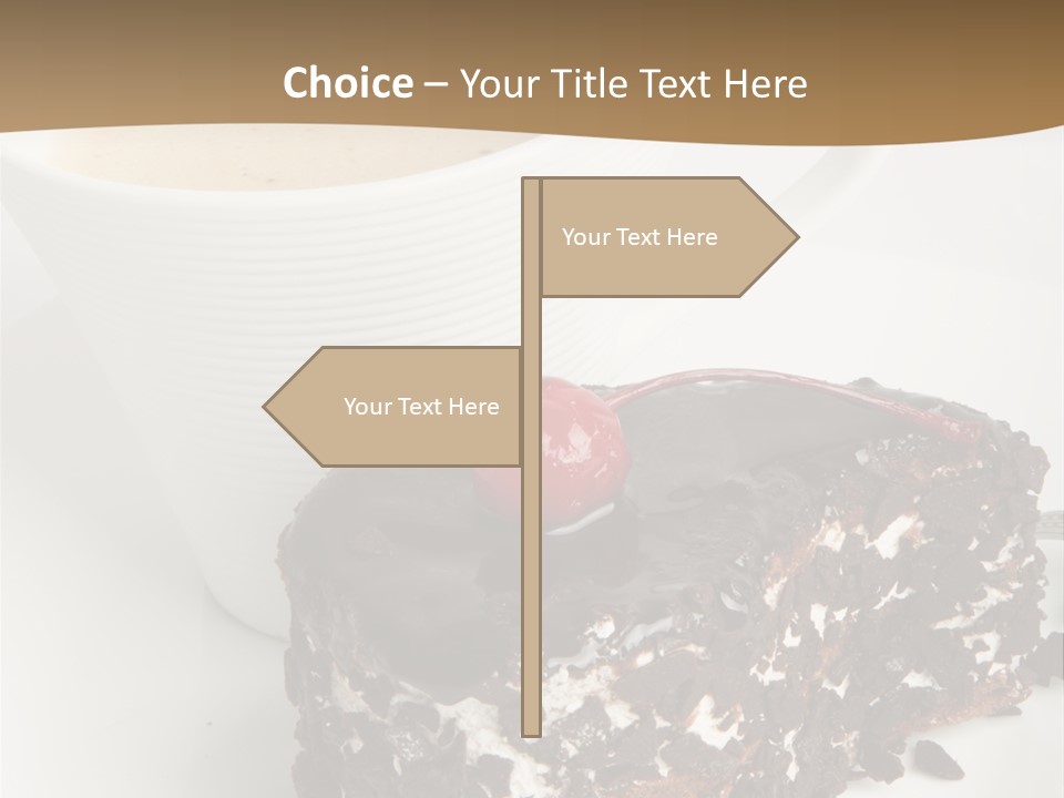 Baked Fruit Gourmet PowerPoint Template