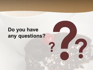 Baked Fruit Gourmet PowerPoint Template