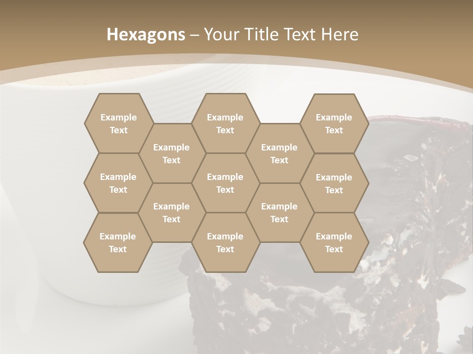 Napkin Sweet Tart PowerPoint Template