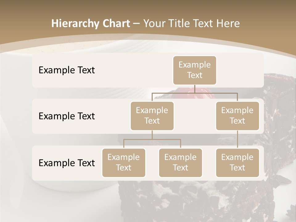 Napkin Sweet Tart PowerPoint Template