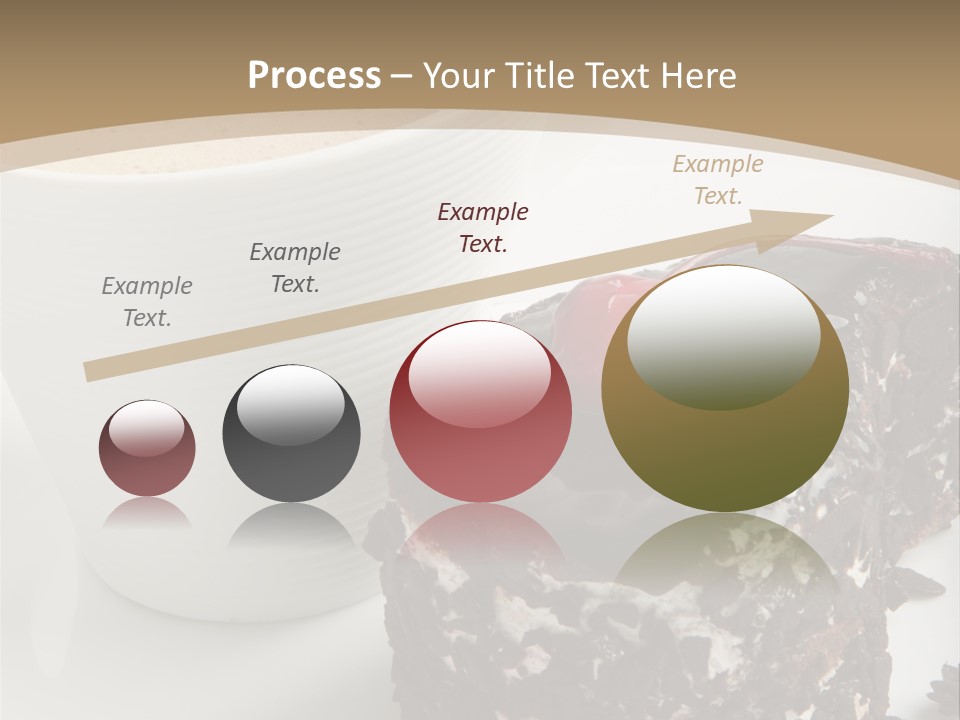 Napkin Sweet Tart PowerPoint Template