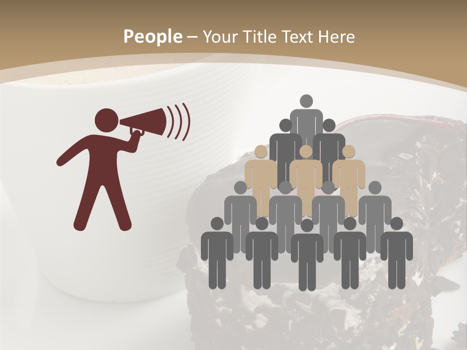 Napkin Sweet Tart PowerPoint Template