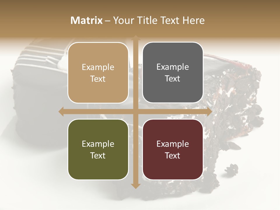 Drops Vegetarian Raspberry PowerPoint Template