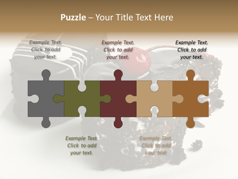 Drops Vegetarian Raspberry PowerPoint Template