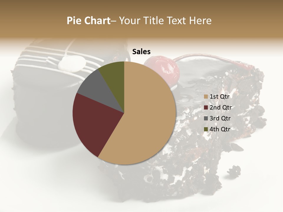 Drops Vegetarian Raspberry PowerPoint Template