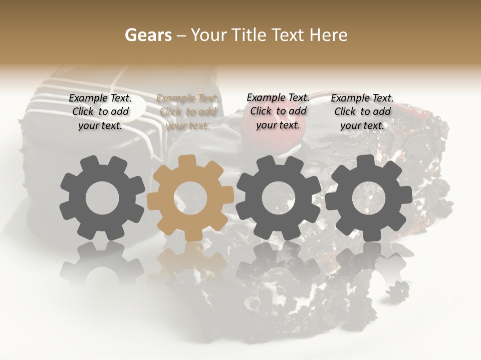 Drops Vegetarian Raspberry PowerPoint Template