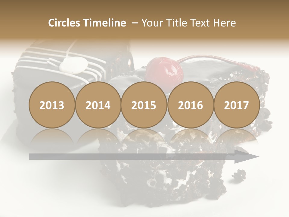 Drops Vegetarian Raspberry PowerPoint Template