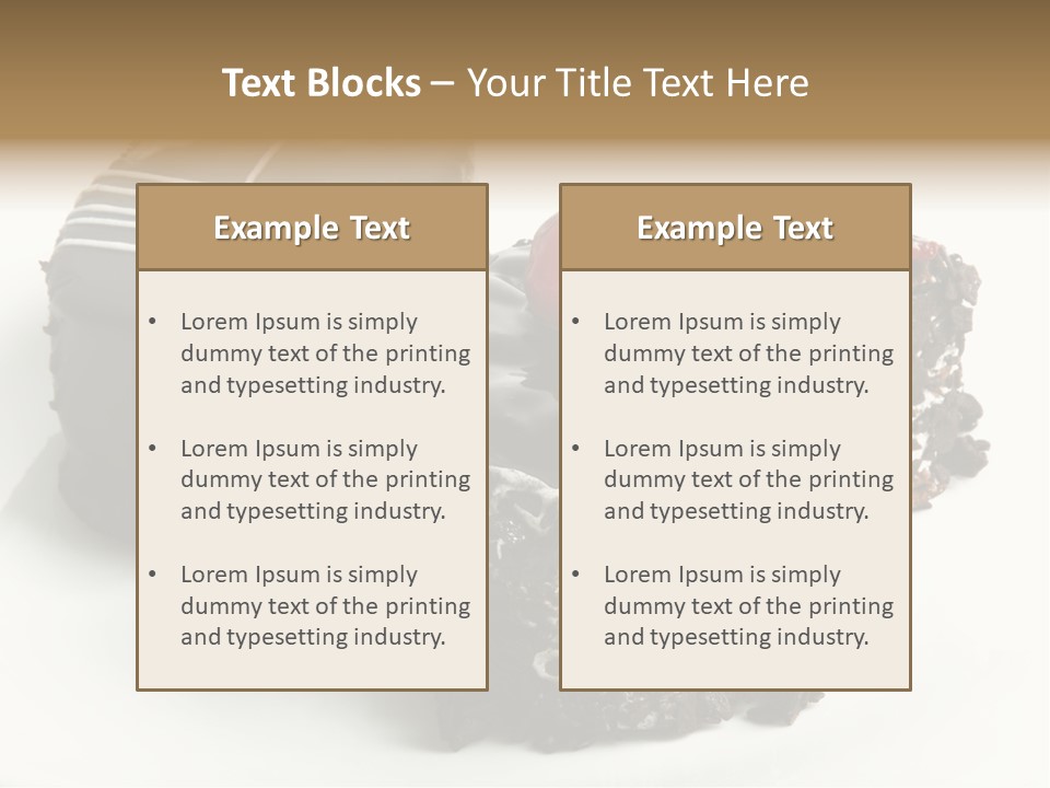 Drops Vegetarian Raspberry PowerPoint Template