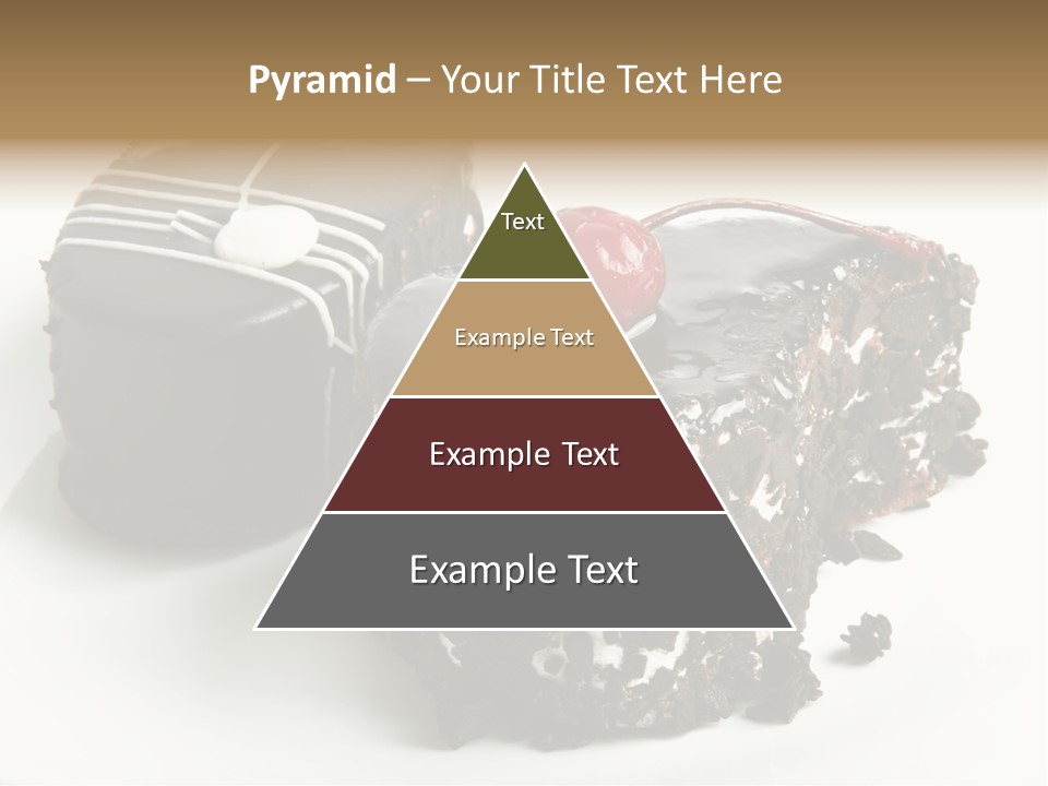 Drops Vegetarian Raspberry PowerPoint Template