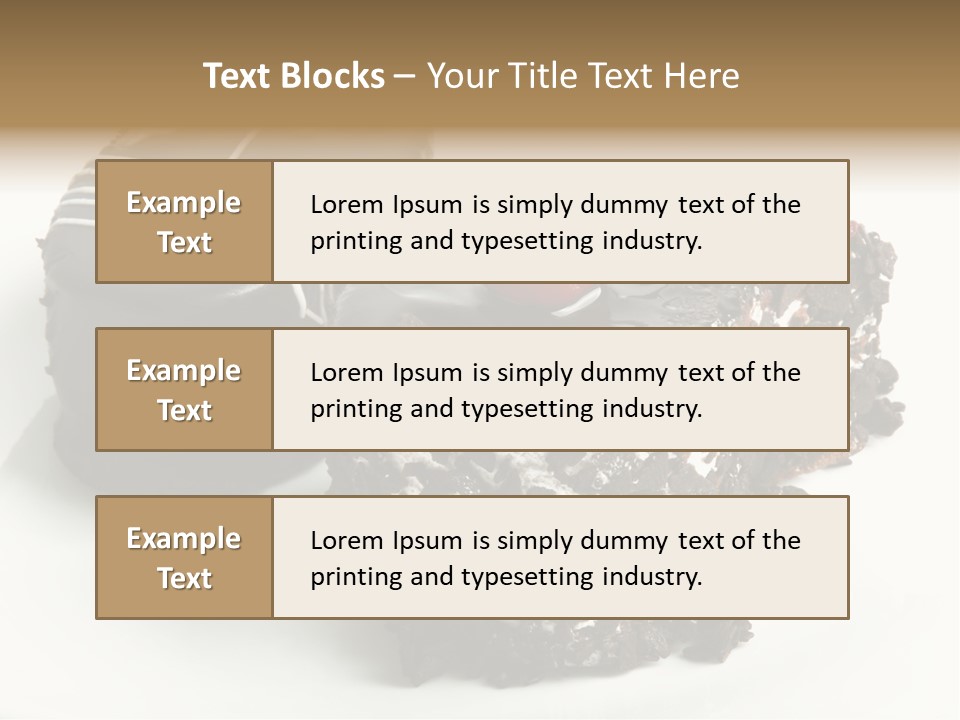 Drops Vegetarian Raspberry PowerPoint Template