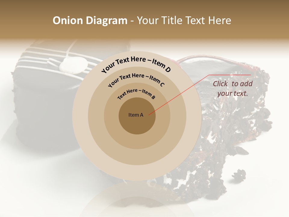 Drops Vegetarian Raspberry PowerPoint Template