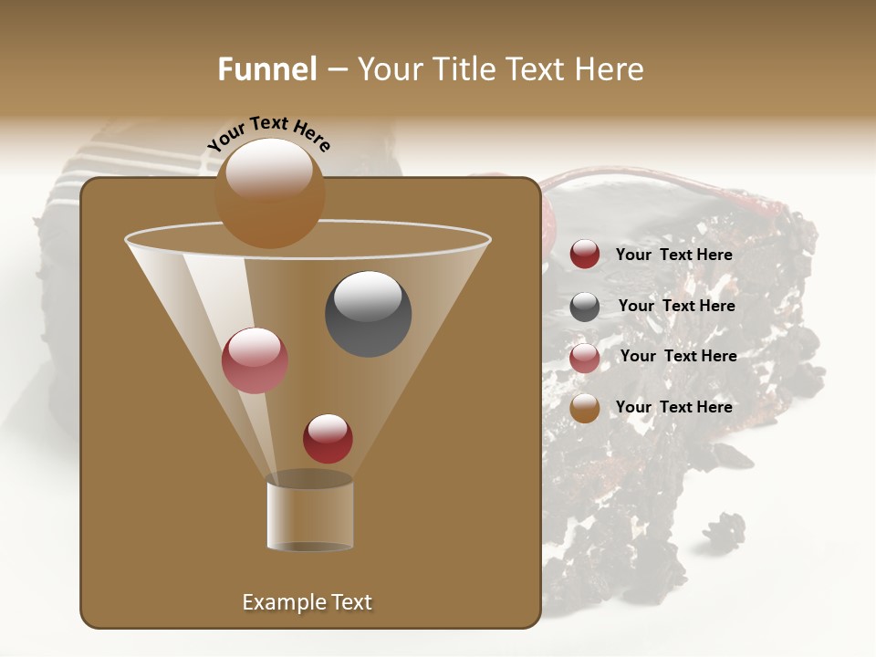 Drops Vegetarian Raspberry PowerPoint Template