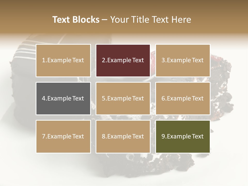 Drops Vegetarian Raspberry PowerPoint Template