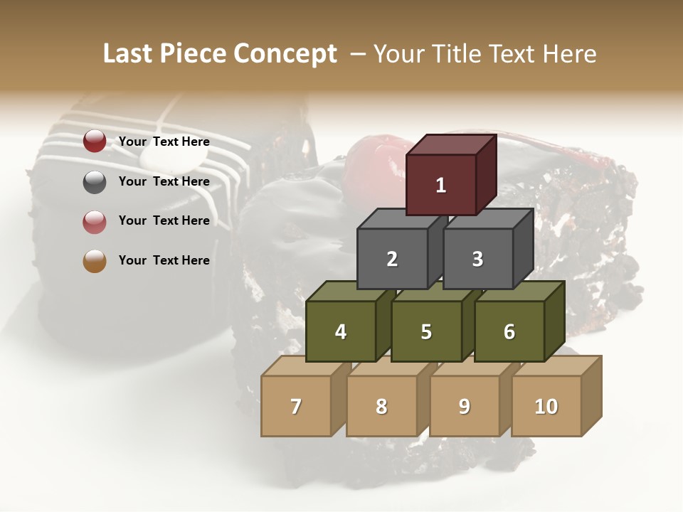 Drops Vegetarian Raspberry PowerPoint Template