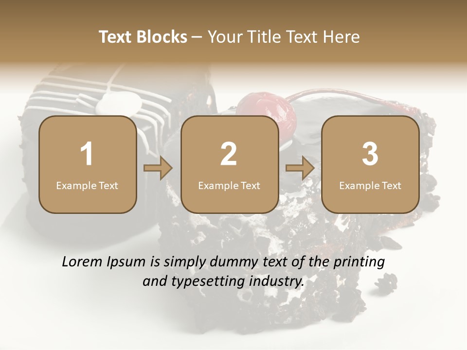 Drops Vegetarian Raspberry PowerPoint Template