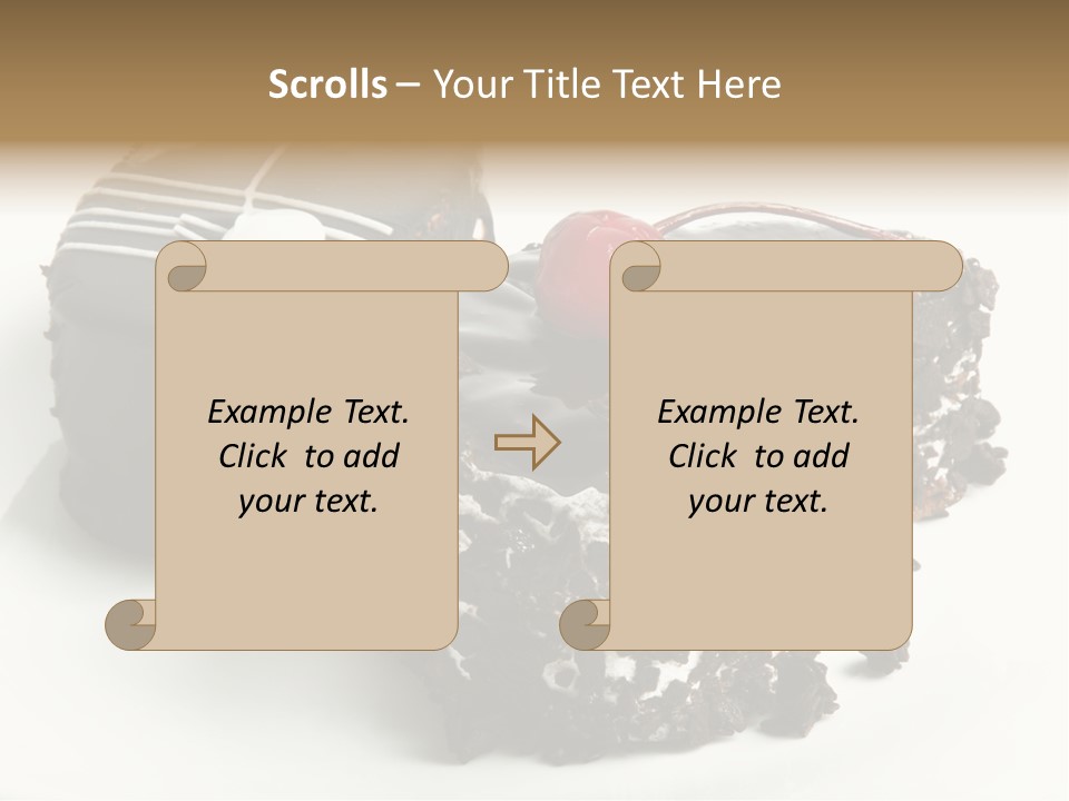 Drops Vegetarian Raspberry PowerPoint Template