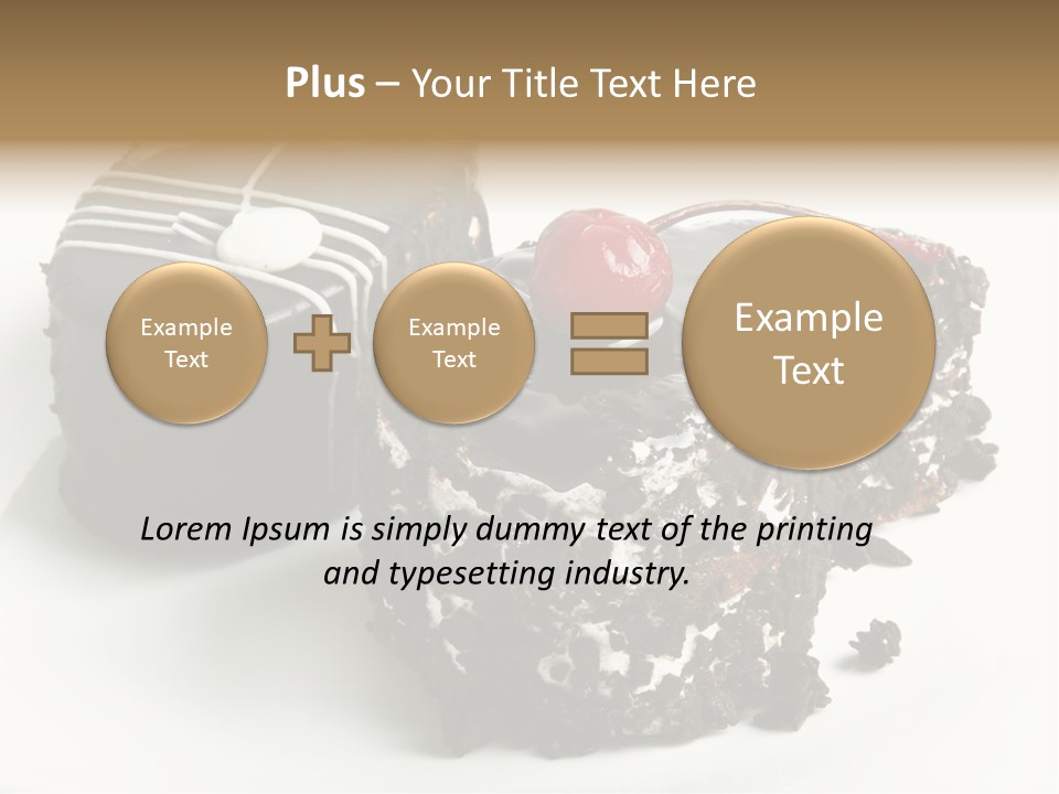 Drops Vegetarian Raspberry PowerPoint Template