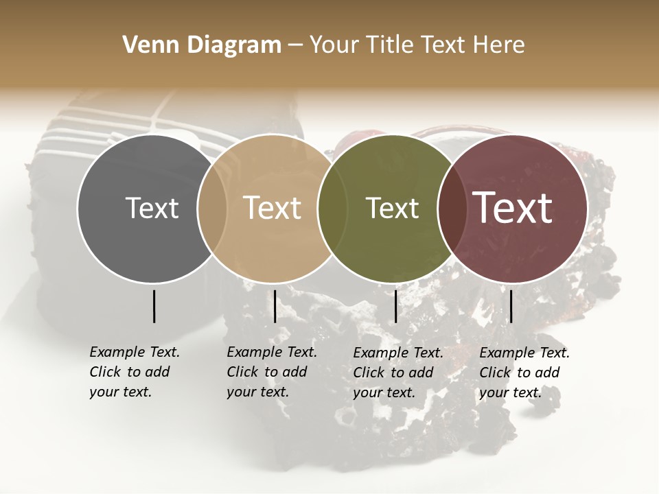 Drops Vegetarian Raspberry PowerPoint Template