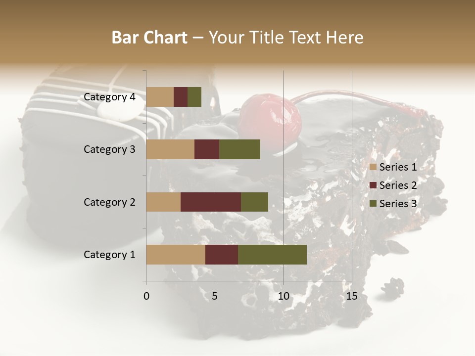 Drops Vegetarian Raspberry PowerPoint Template