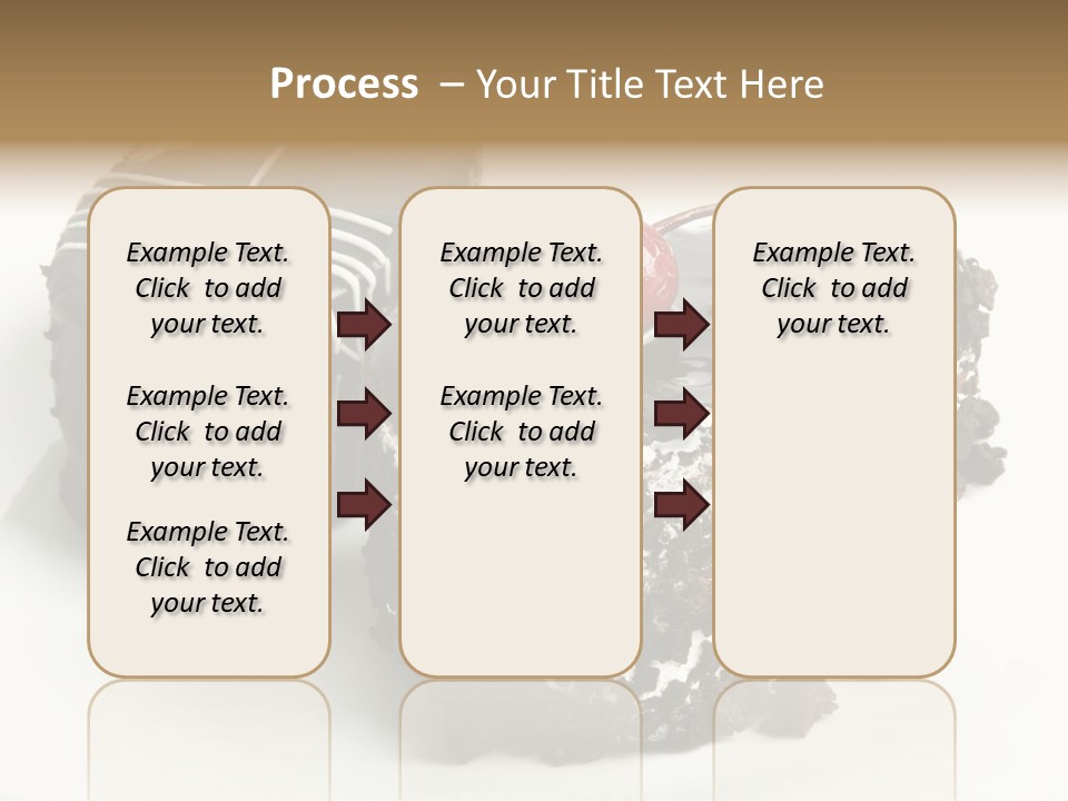 Drops Vegetarian Raspberry PowerPoint Template